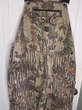 Liberty Bib Overalls Mens Sz 42 Regular Green Realtree Camo Hunting Outdoor